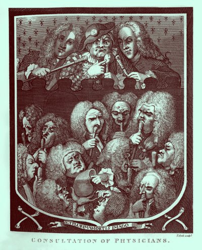 Consultation of Physicians af William Hogarth af William Hogarth