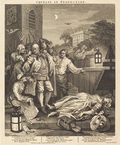 Grusomhed i perfektion af William Hogarth