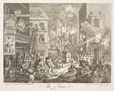 Tiden (blad 1) af William Hogarth