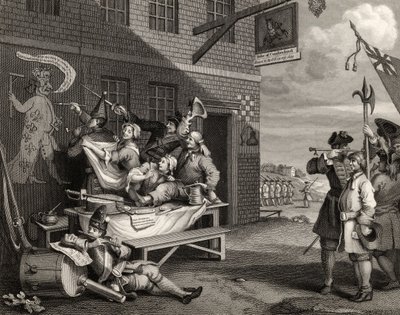 England, graveret af Thomas Phillibrown, fra 