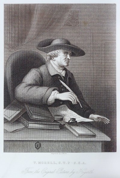 Indgravering af T. Morell af William Hogarth af William Hogarth