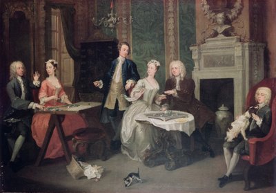 Familiefest af William Hogarth