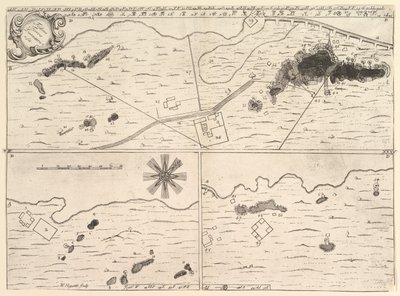 Fodina ferrea Danmorensis - En dansk jernmine Aubry de La Mottrayes rejser gennem..., 1723-24. af William Hogarth