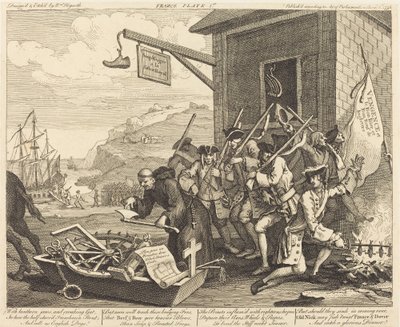 Frankrig af William Hogarth