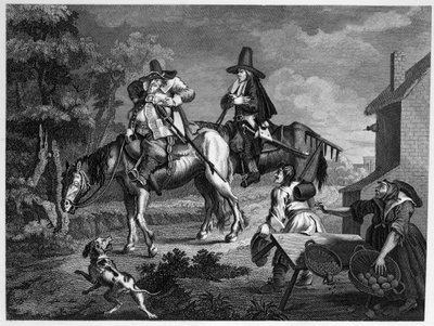 Hudibras Sallies Forth af William Hogarth