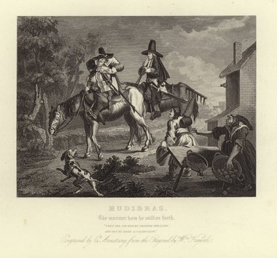 Hudibras af Samuel Butler af William Hogarth