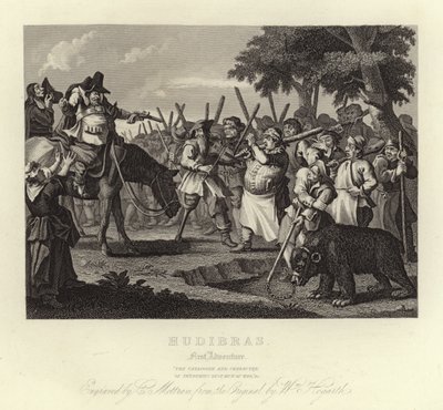 Hudibras af Samuel Butler af William Hogarth