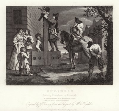 Hudibras af Samuel Butler af William Hogarth