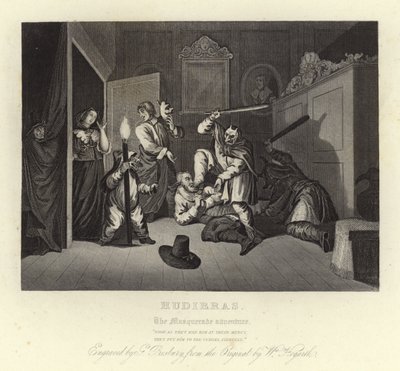 Hudibras af Samuel Butler af William Hogarth