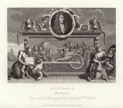 Hudibras af Samuel Butler af William Hogarth