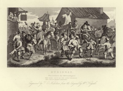 Hudibras af Samuel Butler af William Hogarth