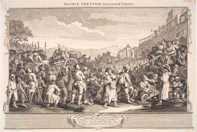 Industri og lediggang af William Hogarth