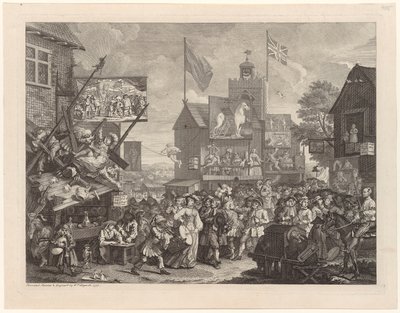 Marked i Southwark af William Hogarth