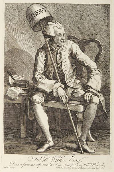 John Wilkes af William Hogarth