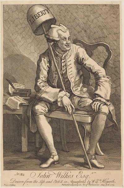 John Wilkes, Esq. af William Hogarth