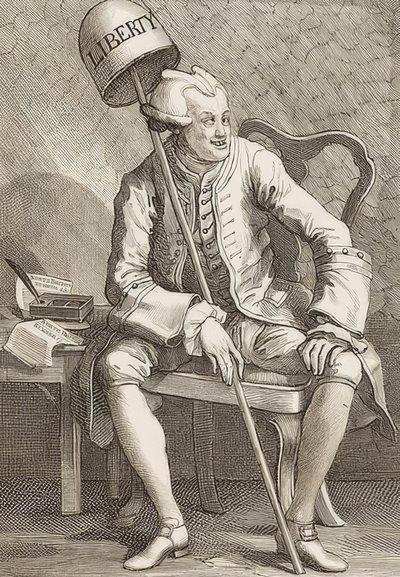 John Wilkes Esq. 1763 af William Hogarth