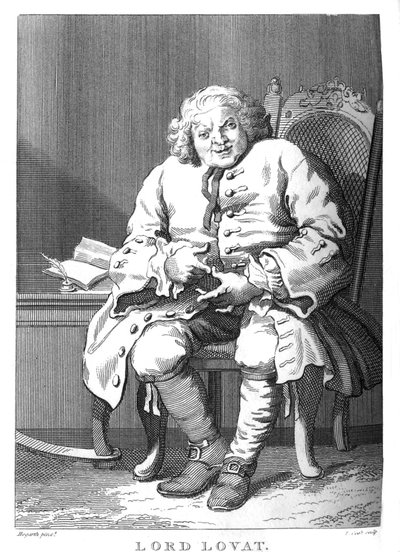 Lord Lovat af William Hogarth af William Hogarth