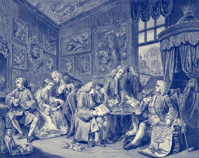 Ægteskab a la Mode af William Hogarth af William Hogarth