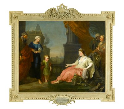 Moses bragte for Faraos Datter, 1746 af William Hogarth