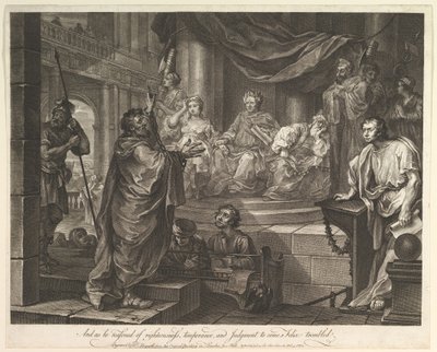 Paul Before Felix, 5. februar 1752. af William Hogarth