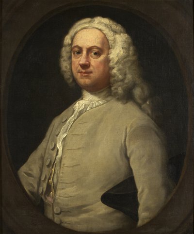 Portræt af Edwin Sandys af William Hogarth