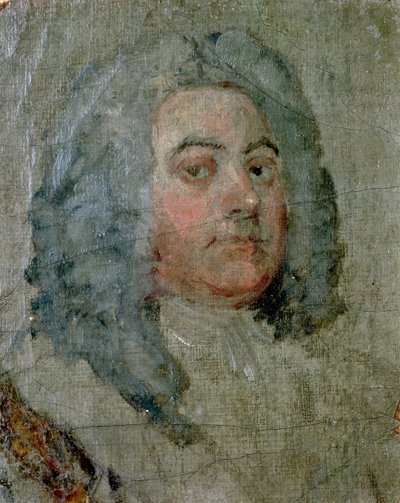 Portrait of George Frederick Handel (1685-1759)  af William Hogarth