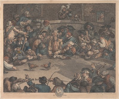 Royal Sport, Pit Ticket af William Hogarth