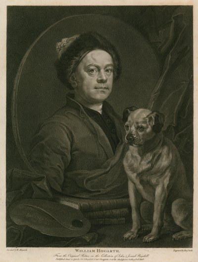 Selvportræt af William Hogarth af William Hogarth