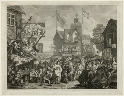 Southwark Fair af William Hogarth