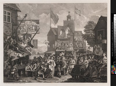 Southwark Fair af William Hogarth