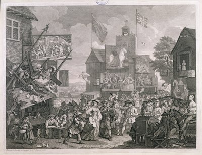 Southwark Fair af William Hogarth