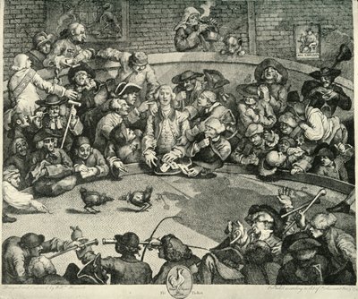 Sport i det attende århundrede, c1720-1764, 1925. af William Hogarth