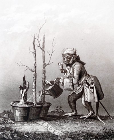 Halestykke til kunstnerens katalog af William Hogarth