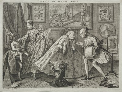 Smag i det fine selskab af William Hogarth