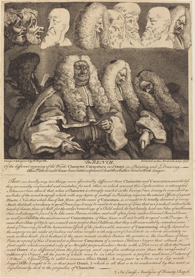Bænken af William Hogarth