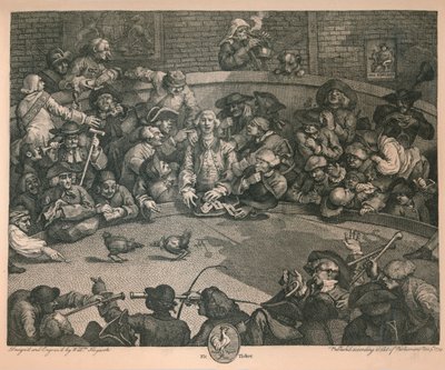 Cockpit, 1759. af William Hogarth