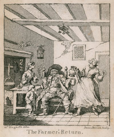 Bondens tilbagevenden af William Hogarth
