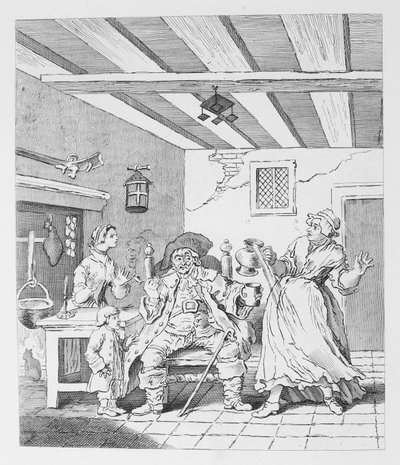 Bønderne vender tilbage af William Hogarth