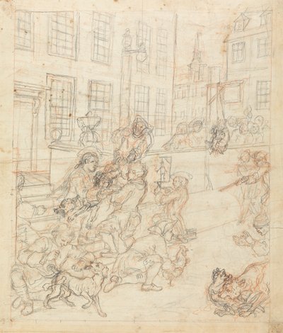 Grusomhedens første fase af William Hogarth
