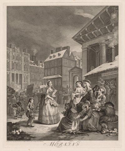 De fire gange på dagen af William Hogarth