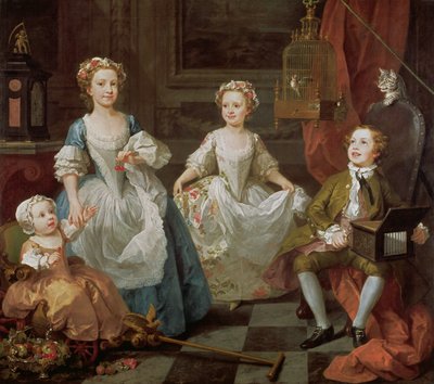Graham-børnene, 1742 af William Hogarth
