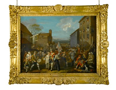 Vagternes march til Finchley, 1750 af William Hogarth