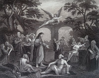 Poolen i Bethesda af William Hogarth