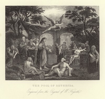 Poolen i Bethesda af William Hogarth