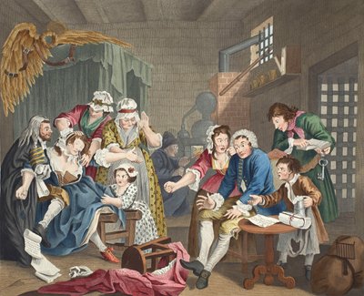 The Rake in Prison, plade VII, fra 