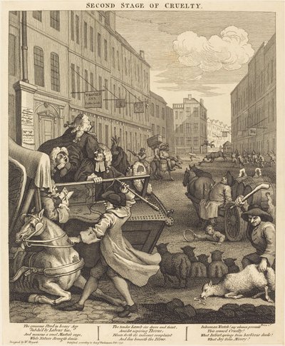Grusomhedens anden fase af William Hogarth