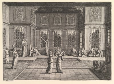 Seraglio Aubry de La Mottrayes rejser gennem Europa, Asien og ind i en del af ..., 1723-24. af William Hogarth