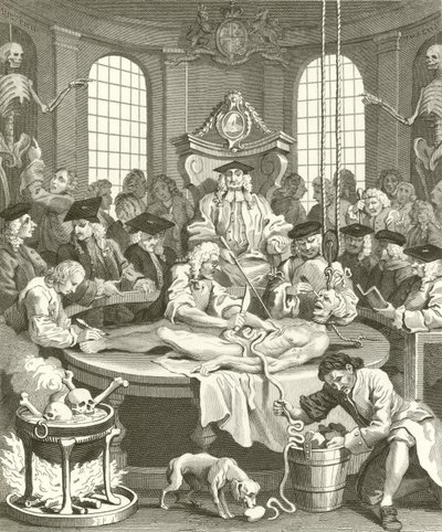 De fire stadier af grusomhed af William Hogarth