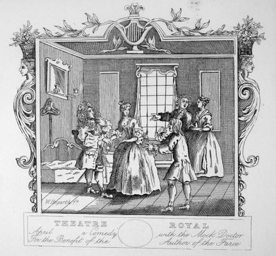 Det Kongelige Teater af William Hogarth