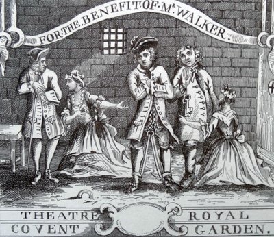 Billet til teatret af William Hogarth